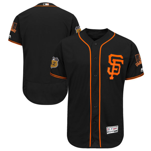 2017 MLB San Francisco Giants Blank Black Jerseys->st.louis cardinals->MLB Jersey